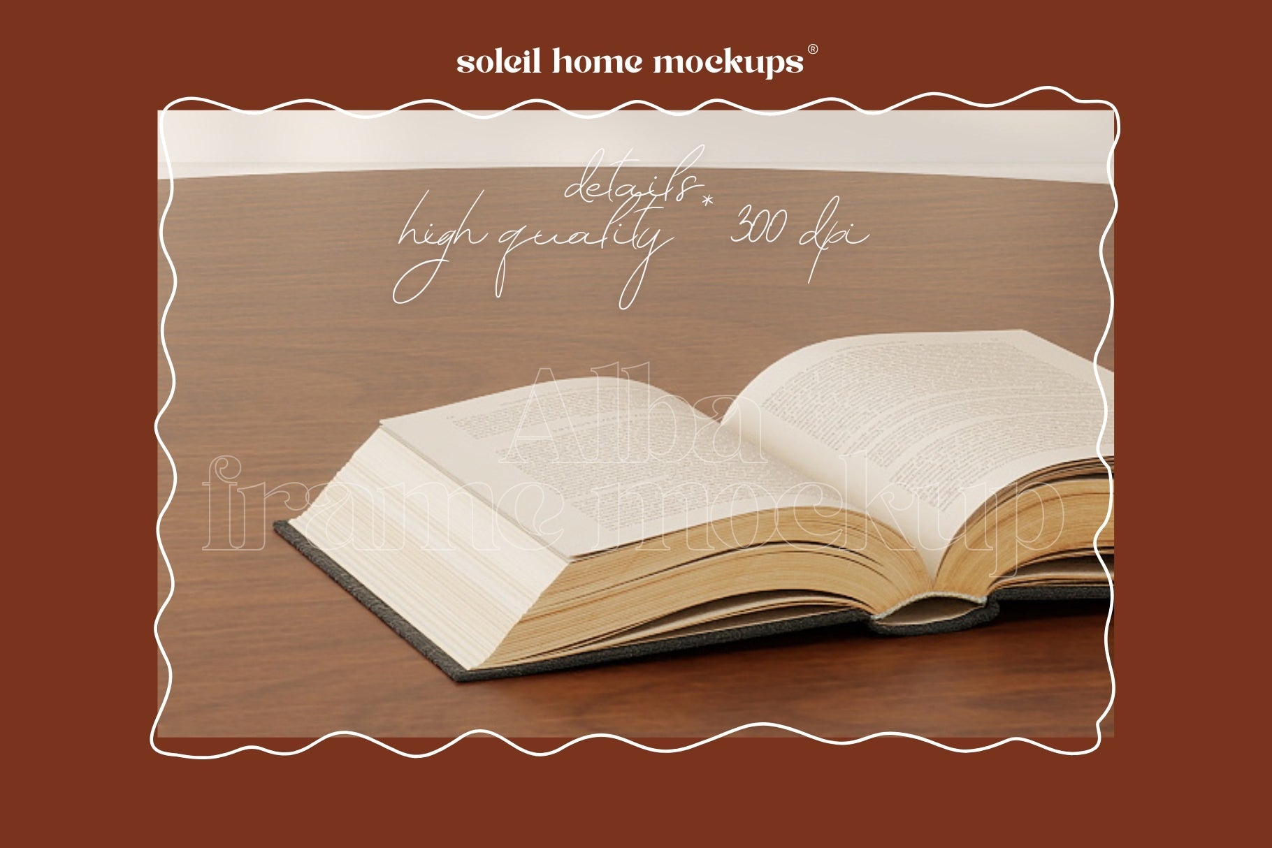 ALBA | Basic frame mockup SET - SoleilHomeMockups