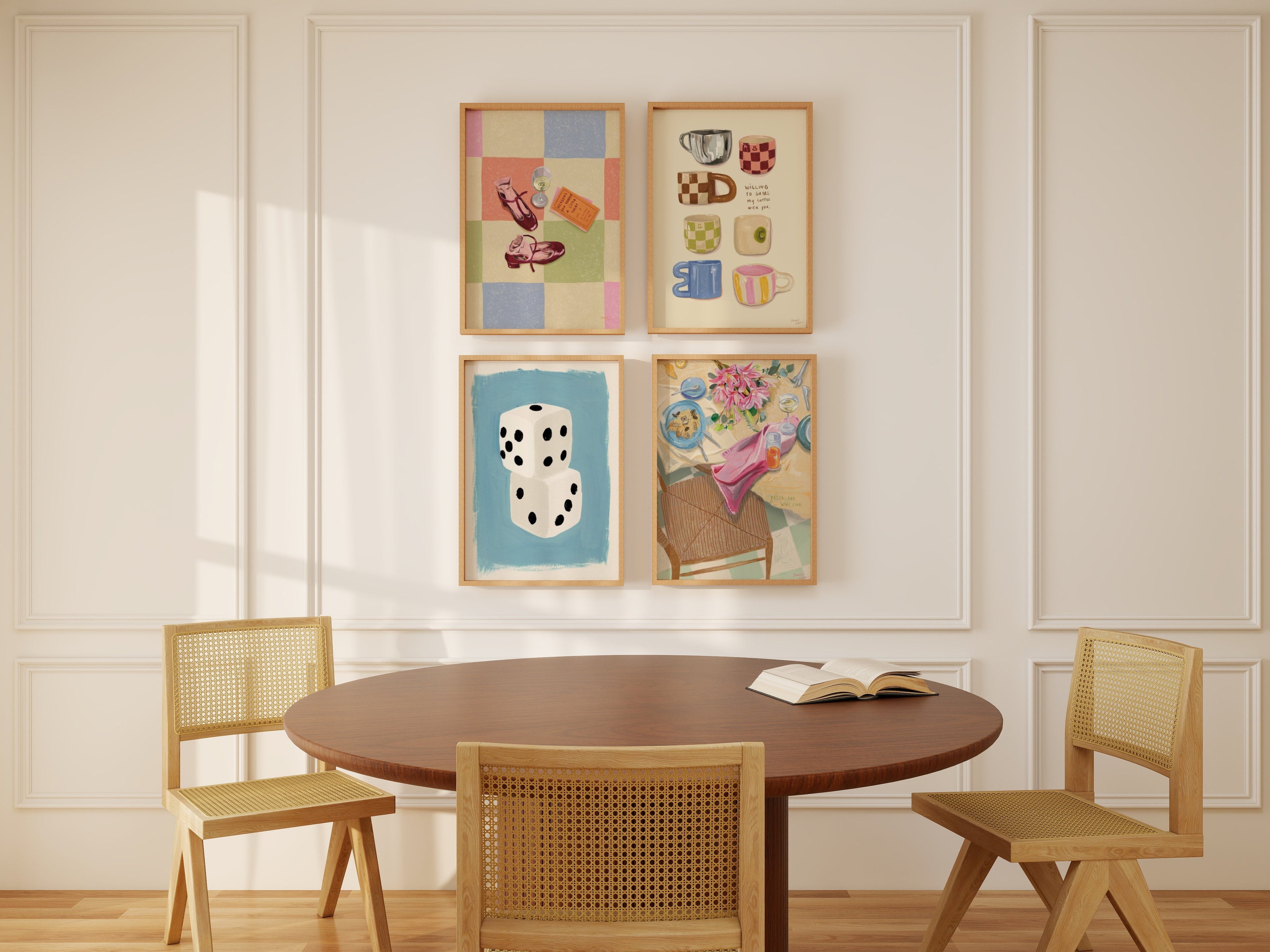 ALBA | Basic frame mockup SET - SoleilHomeMockups