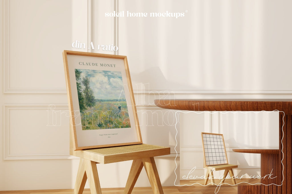 ALBA | Basic frame mockup SET - SoleilHomeMockups