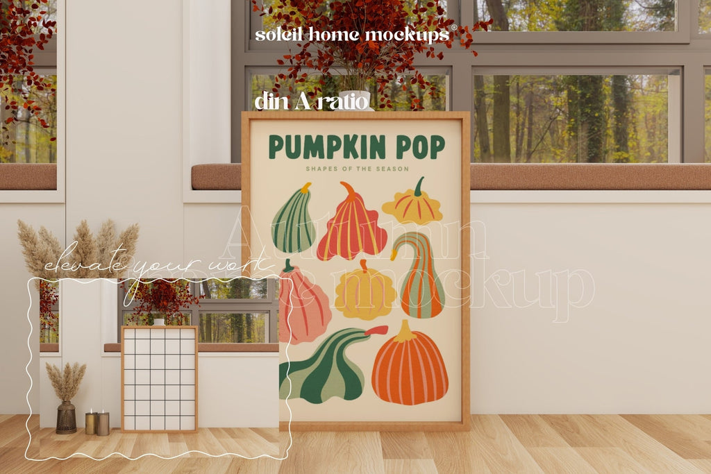AUTUMN | Fall frame mockup SET - SoleilHomeMockups
