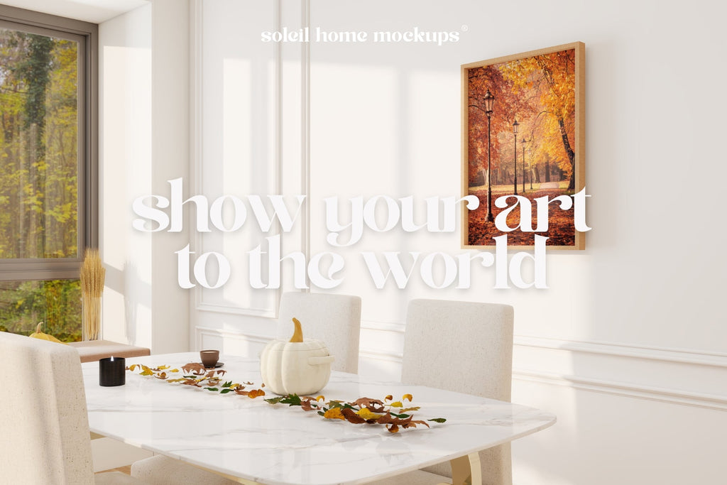AUTUMN | Fall frame mockup SET - SoleilHomeMockups