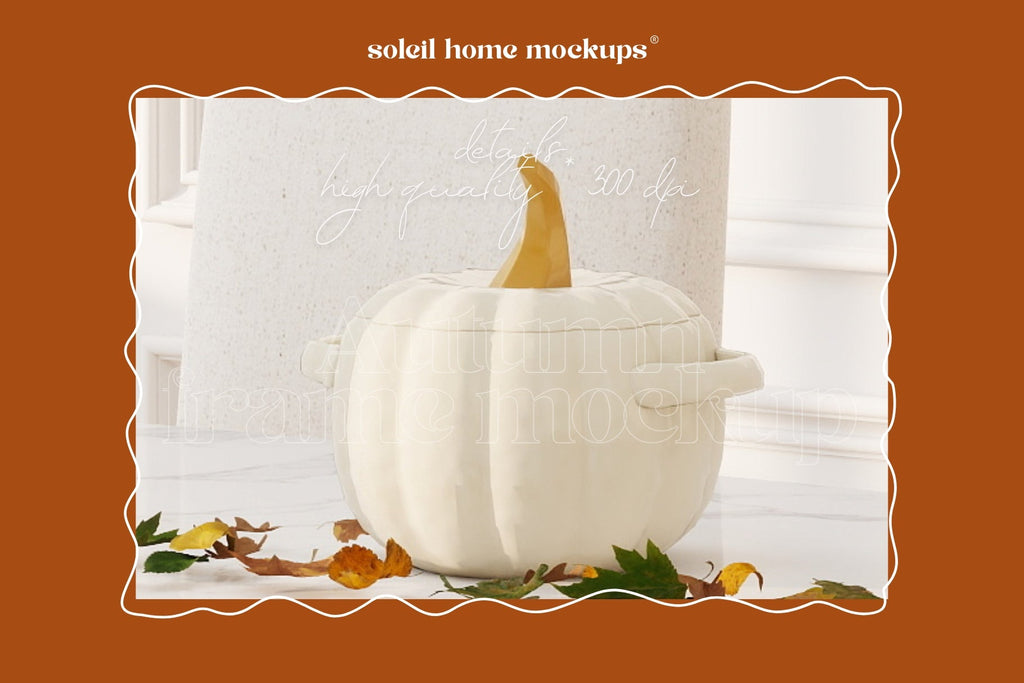 AUTUMN | Fall frame mockup SET - SoleilHomeMockups