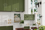 DAKOTA | Cottage kitchen frame mockup SET - SoleilHomeMockups