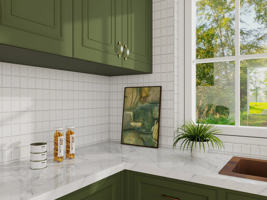 DAKOTA | Cottage kitchen frame mockup SET - SoleilHomeMockups