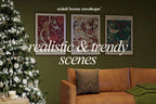 DREAMY | Christmas frame mockup SET - SoleilHomeMockups