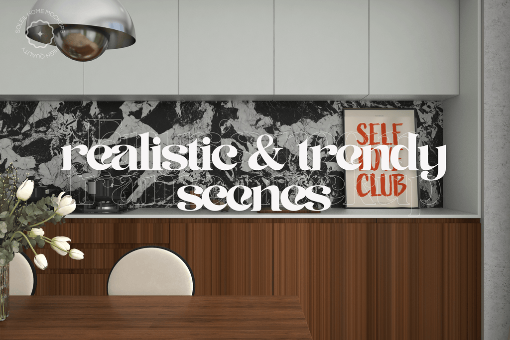 ERYS | Interior frame mockup SET - SoleilHomeMockups