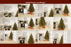 HOLLY | Christmas frame mockup SET - SoleilHomeMockups