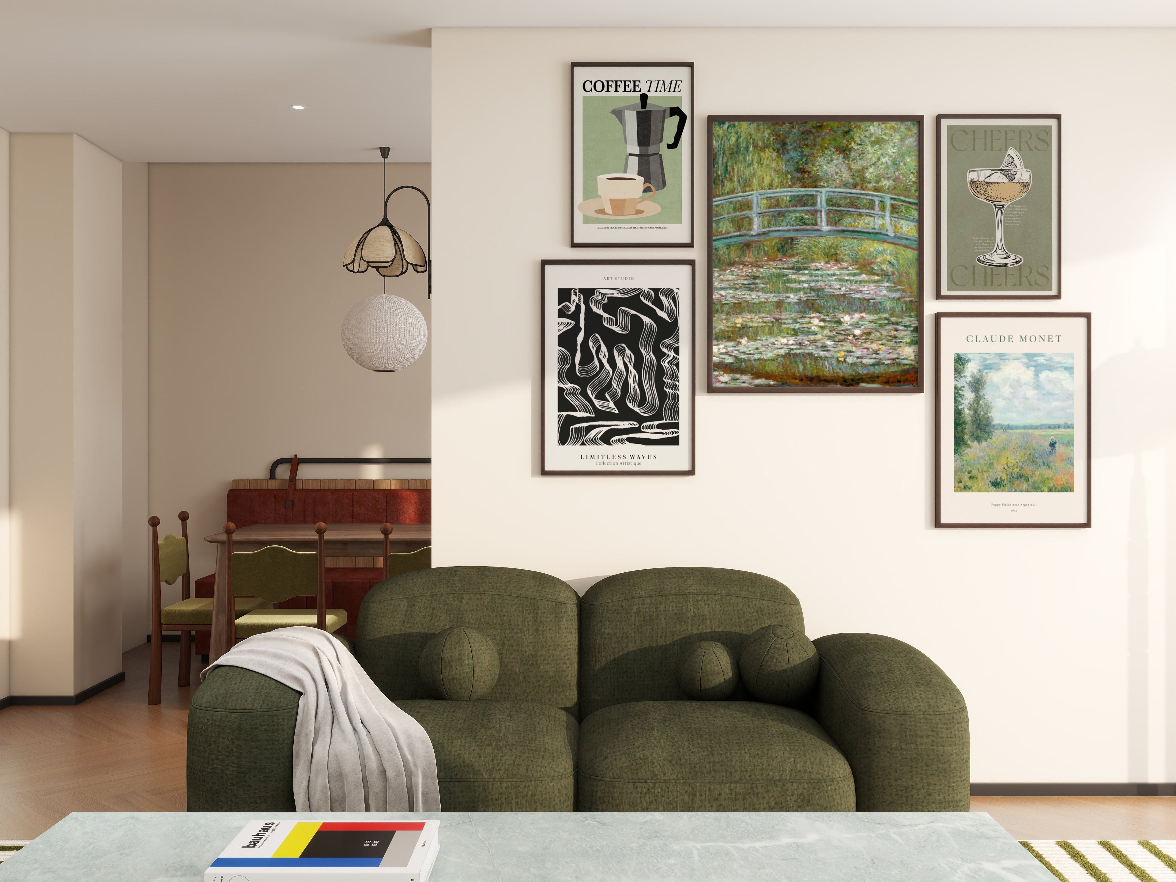 IRINA | Vintage frame mockup SET - SoleilHomeMockups