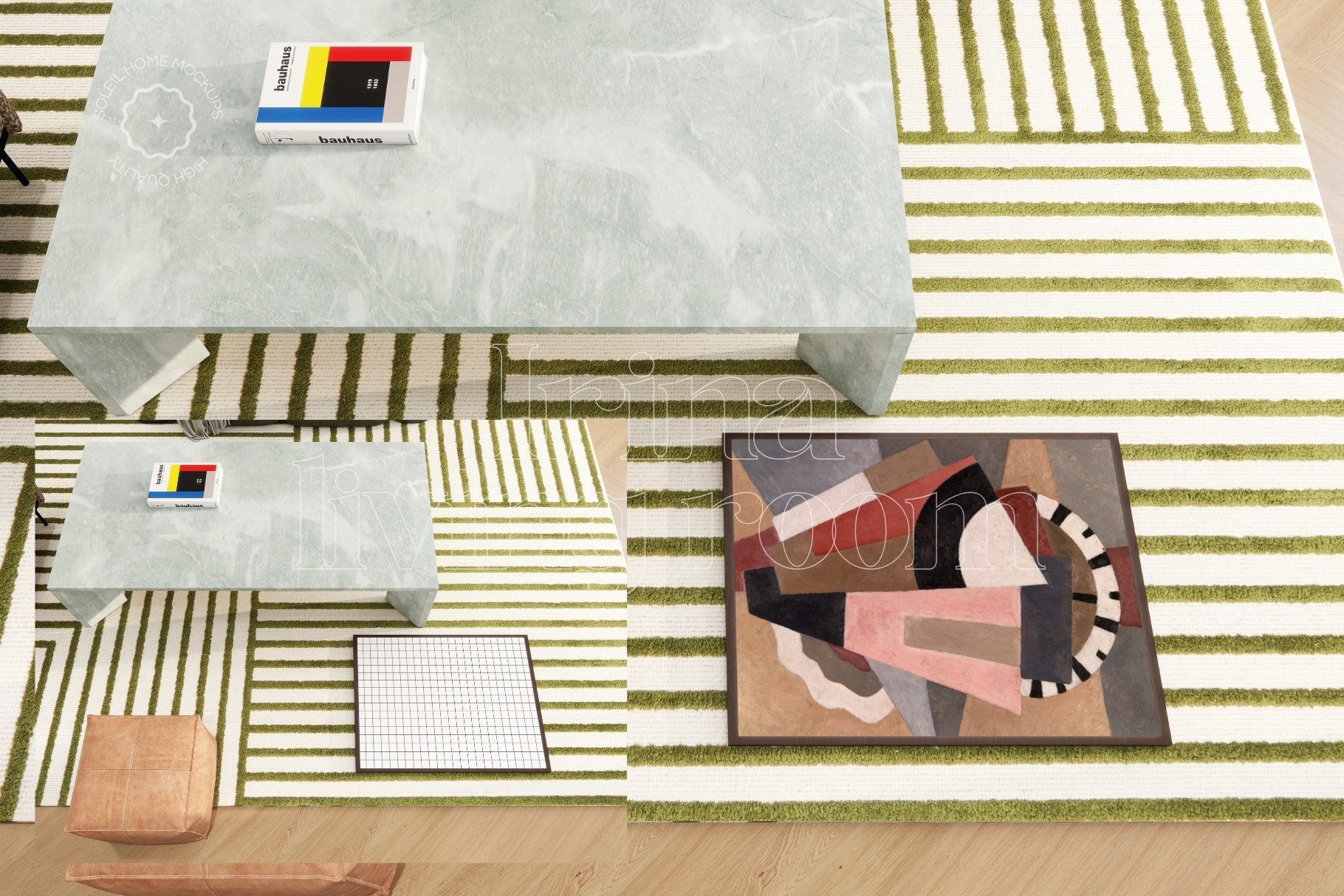 IRINA | Vintage frame mockup SET - SoleilHomeMockups