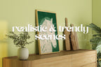 JUNIPER | Dining room frame mockup SET - SoleilHomeMockups