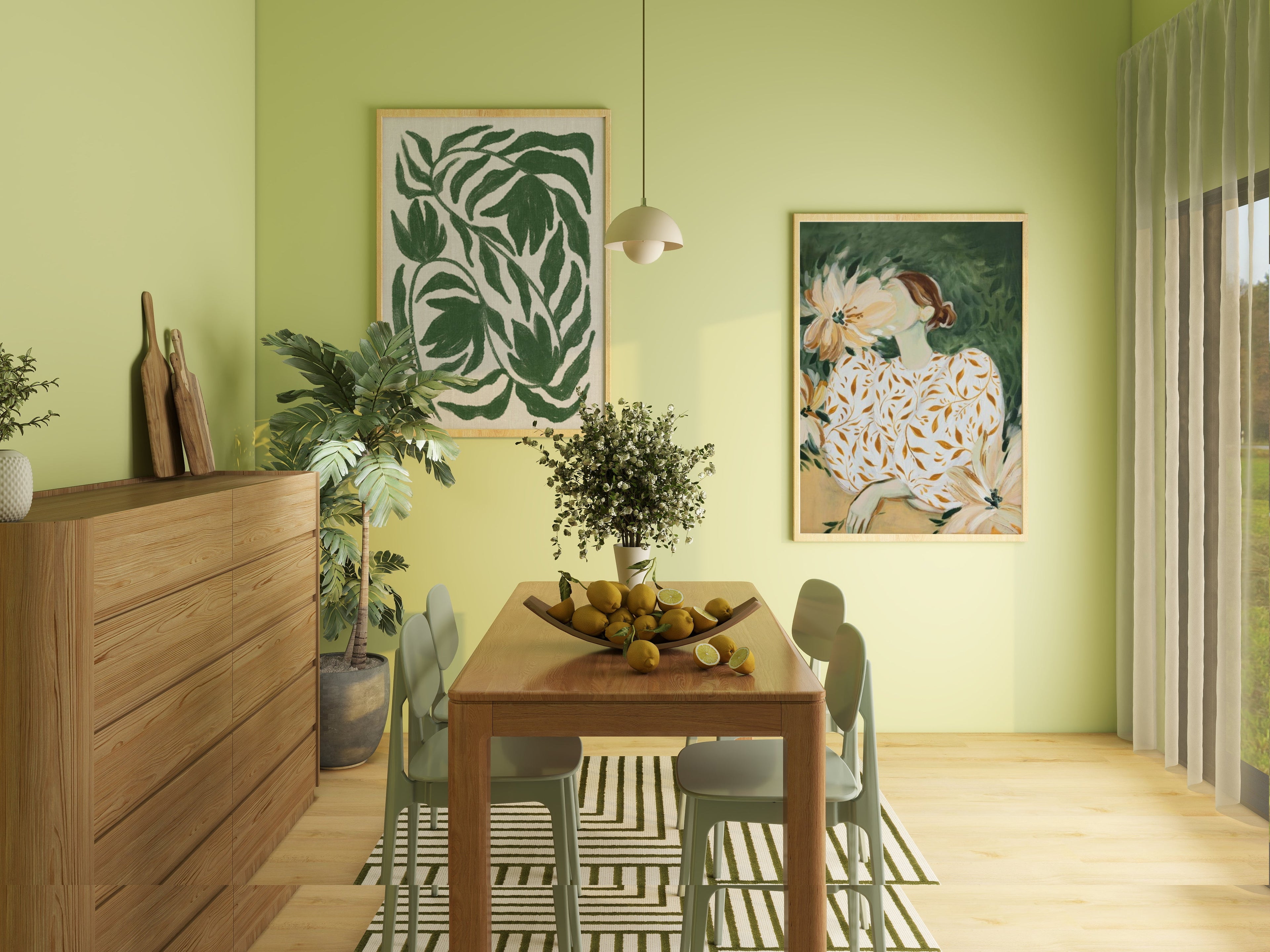 JUNIPER | Dining room frame mockup SET - SoleilHomeMockups