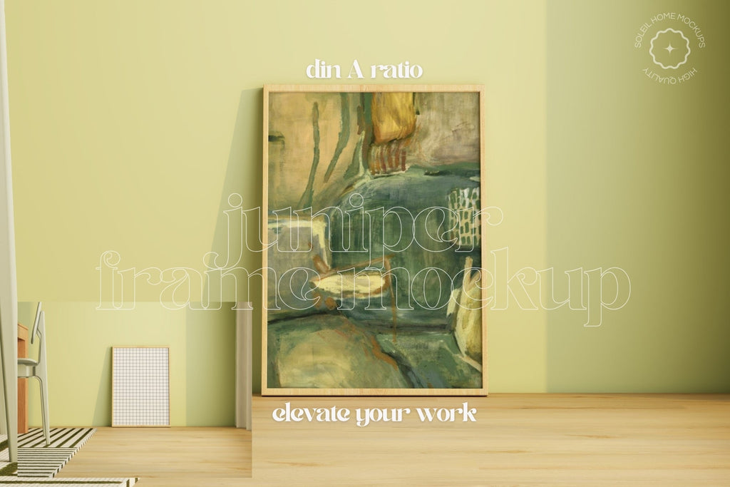 JUNIPER | Dining room frame mockup SET - SoleilHomeMockups