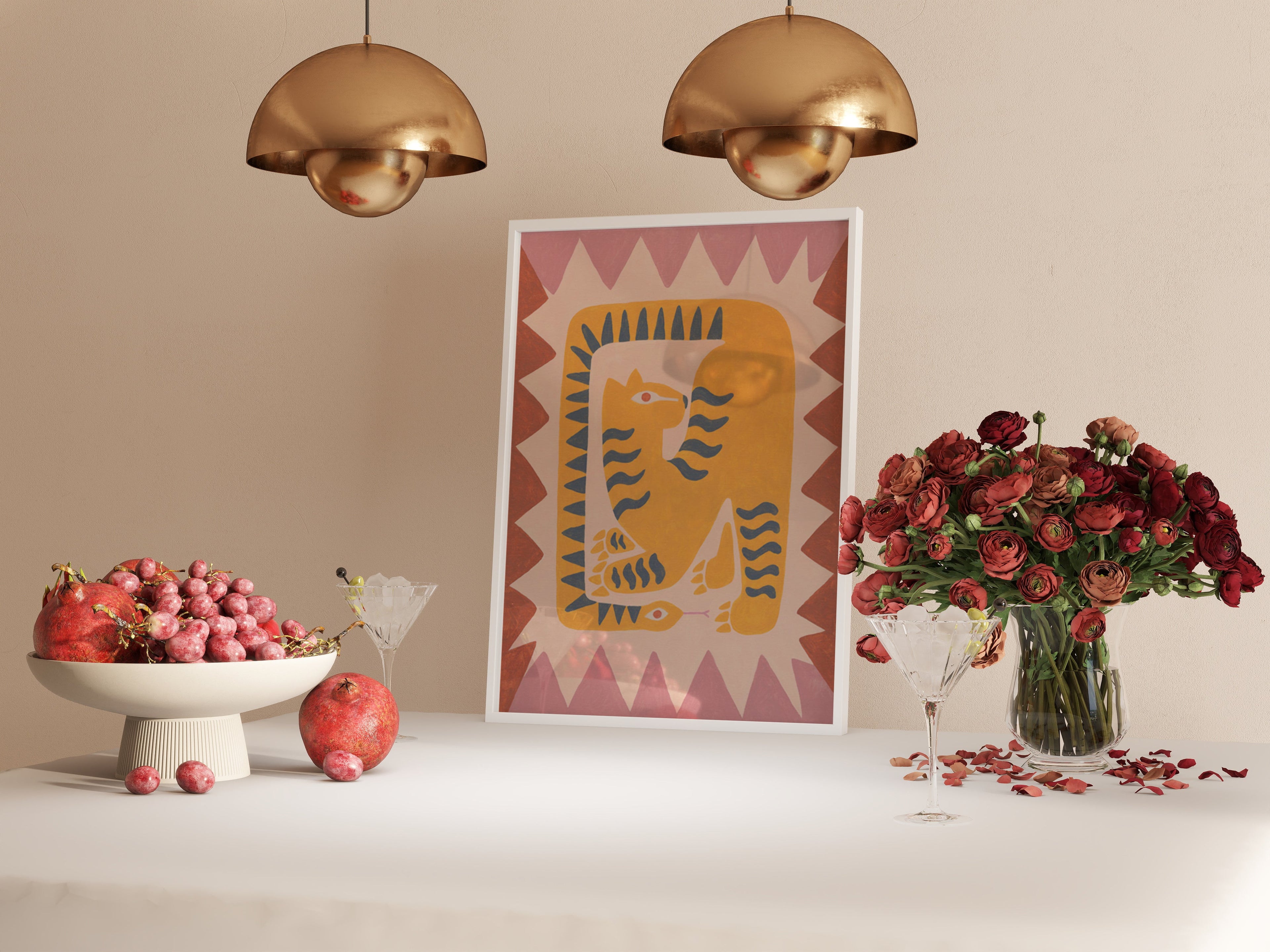 LOVE | Valentine's day frame mockup SET - SoleilHomeMockups