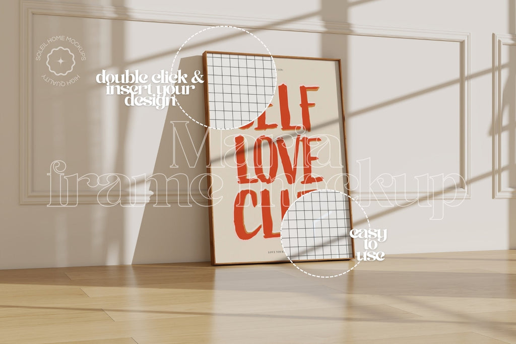 MARIA | Basic frame mockup SET - SoleilHomeMockups