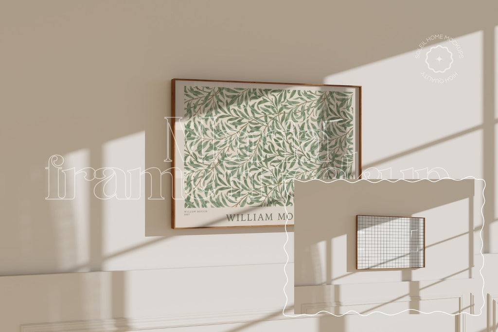 MARIA | Basic frame mockup SET - SoleilHomeMockups