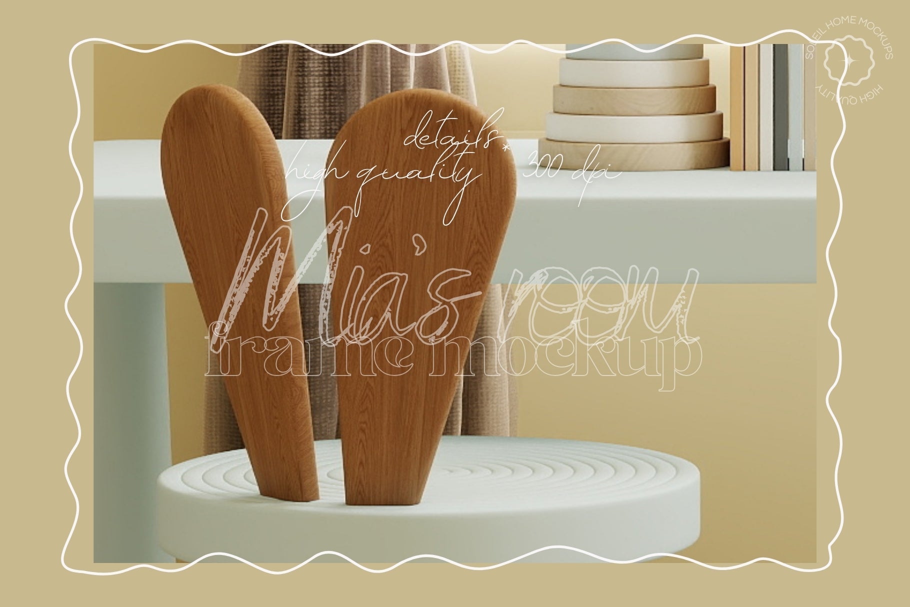 MIA | Nursery frame mockup SET - SoleilHomeMockups