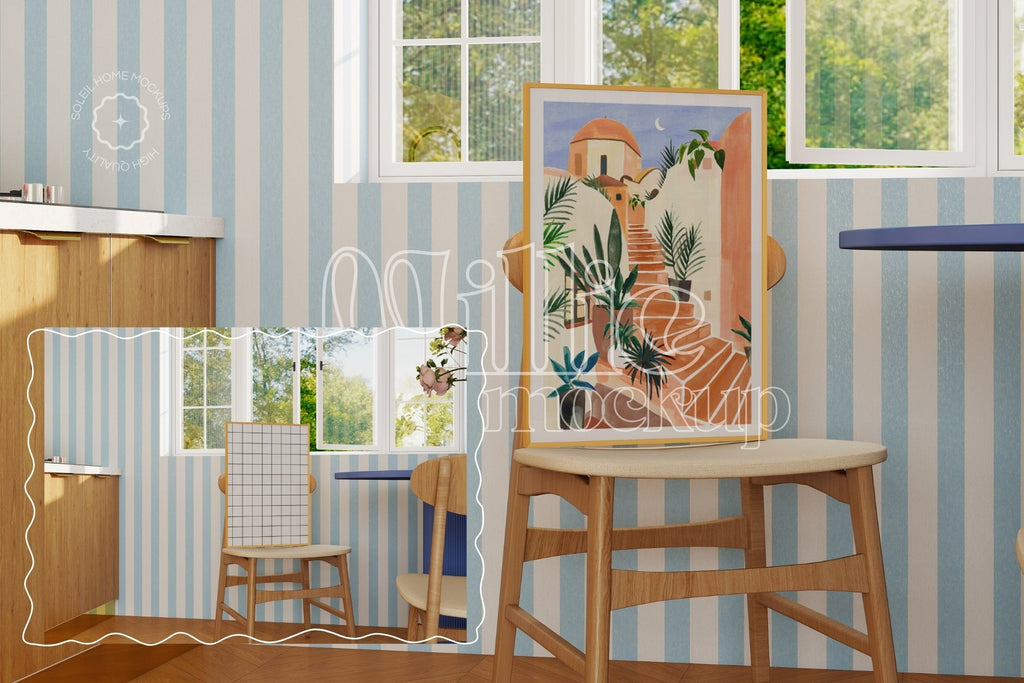 MILLIE | Kitchen frame mockup SET - SoleilHomeMockups