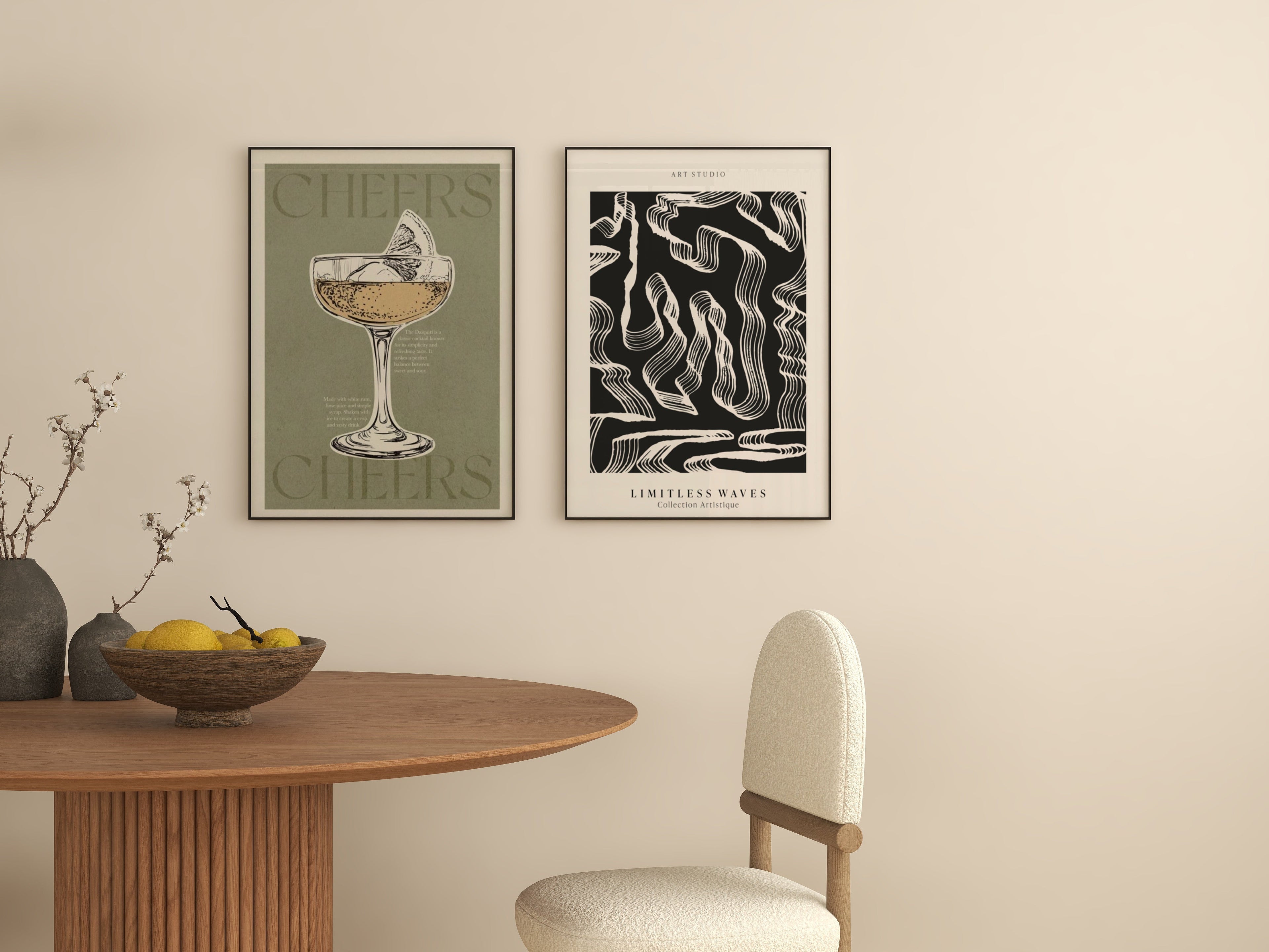 NEIJA | Basic frame mockup SET - SoleilHomeMockups