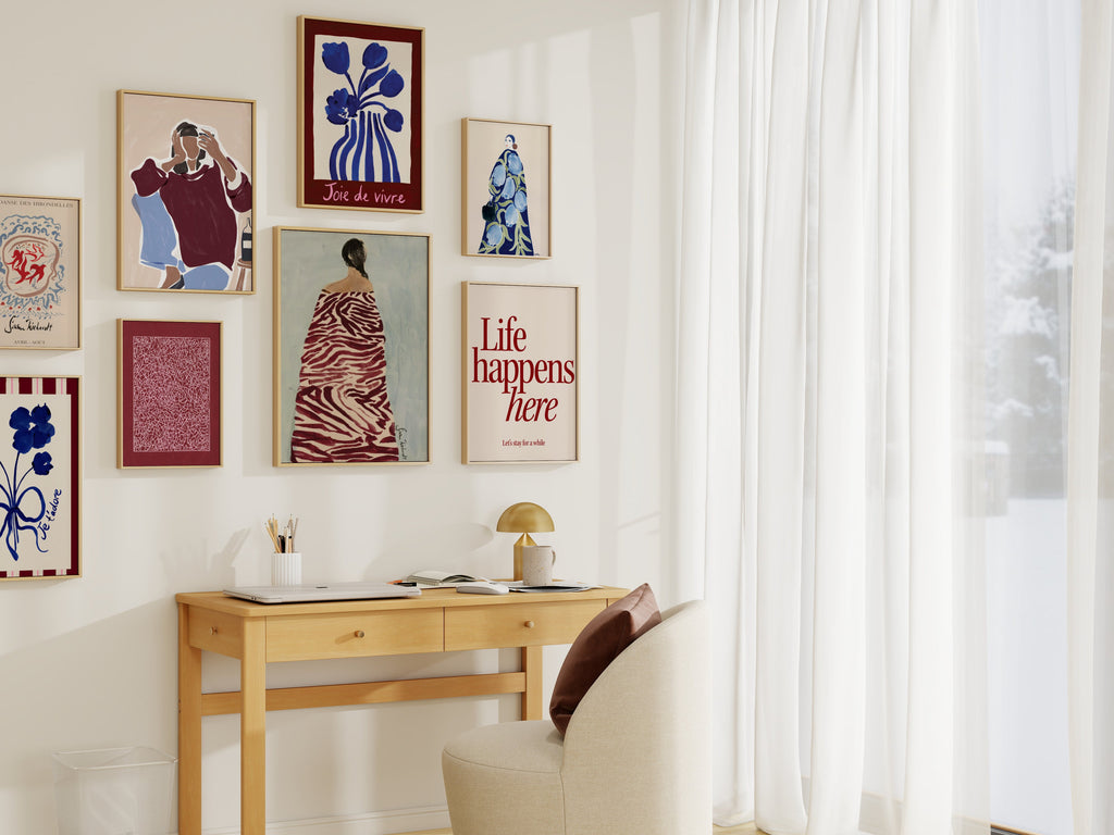 NEVA | Office frame mockup set - SoleilHomeMockups