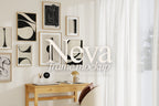 NEVA | Office frame mockup set - SoleilHomeMockups