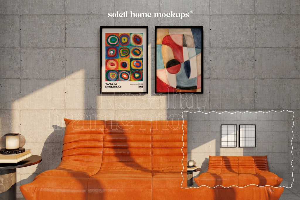 ROSALIA | Interior frame mockup SET - SoleilHomeMockups