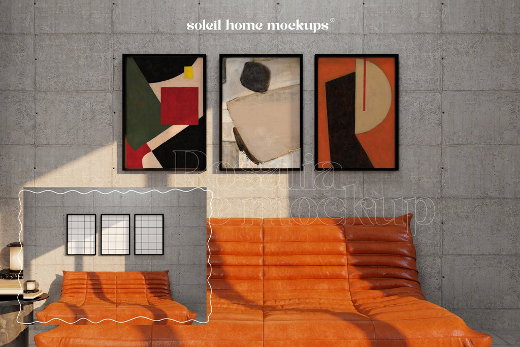 ROSALIA | Interior frame mockup SET - SoleilHomeMockups